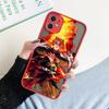 Матовый чехол для iPhone 11 12 13 14 Pm Pro Max XR X 8 7 Plus Pro XS Mini Skin Feeling Cover Fundas Shell Japan Anime Demon Slayer