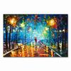 Coloring Hand - Painted Oil Painting Landscape For The Living Room Wall Art Home Decoration Abstract Without Frame