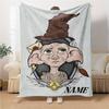 Custom Name "Dark Magic Unleashed" blanket for Couch & Bed, Plush Cozy Fuzzy Blanket Super Soft & Warm Blankets for Fall and Winter. 090888