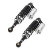 Пара 340мм Мотоциклетный Амортизатор Задняя Подвеска Пружина Универсальный для Квадроцикла Внедорожника Черный Серебристый