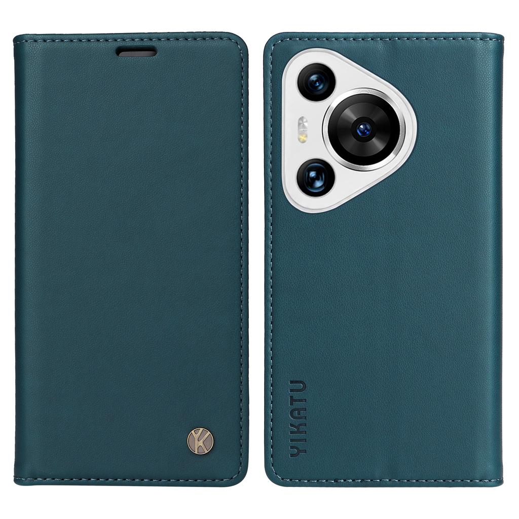 YIKATU YK-001 For Huawei Pura 70 Pro/Pura 70 Pro+ Case Wallet Flip Leather Phone Cover Hidden Magnetic