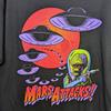 Винтажная футболка унисекс с принтом фильма «Атака извне» (Mars Attacks) 1996 года, светонакопительная, черная, размеры S-5XL