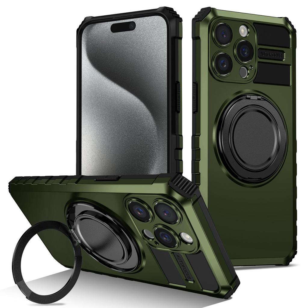 Магнитный вращающийся чехол-подставка для iPhone 14 Pro Max/15 Pro Max/16