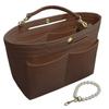 Внутренняя сумка с нижним карманом для тоута, разработанная Storage с пластиной Bag-in-Bag, сумки, плюсы, женская (Кофе Коричневый, PS)