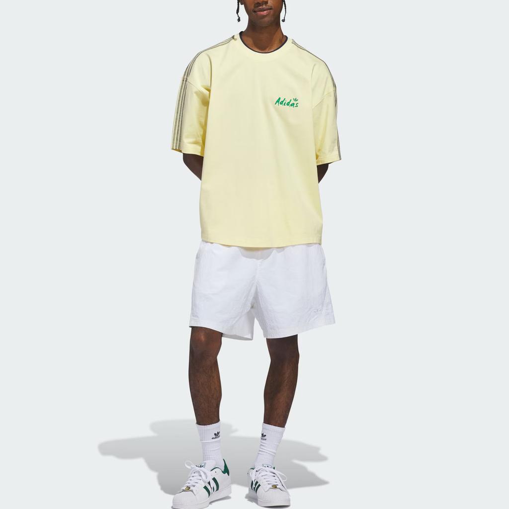 adidas Оригинальная мужская футболка с коротким рукавом в уличном стиле Originals Sierra Vista, свободный крой, топ JZ0568