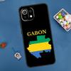 Gabon Gabonese Flag Case For Xiaomi 14T Pro 13T 11T 12T 13 14 15 Ultra POCO X7 Pro X3 X5 X6 F5 F6 M6 Pro Cover