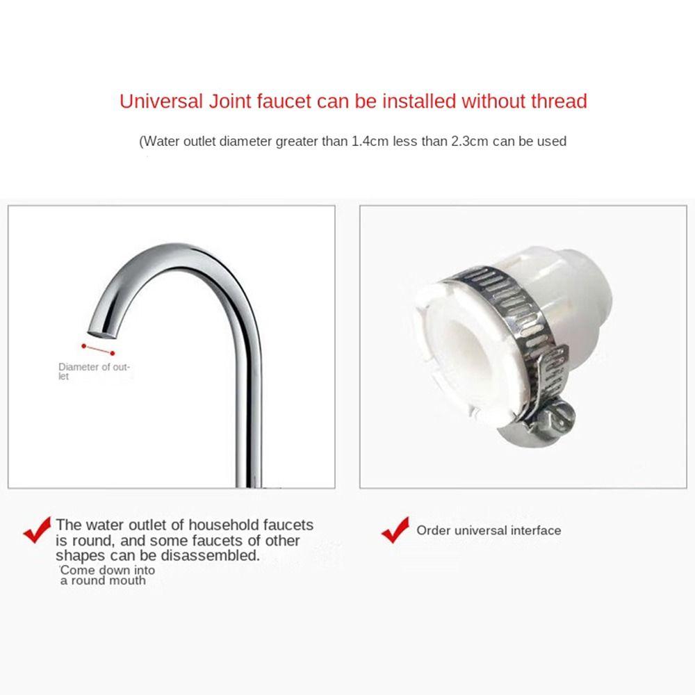 Head Bath Filtration Purifier Splash Filters Faucet Purifier Faucet Water Filter Shower Filters