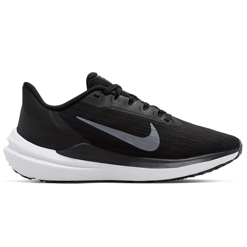 Nike Air Winflo 9 Черные Темно-серые Женские Кроссовки DD8686-001