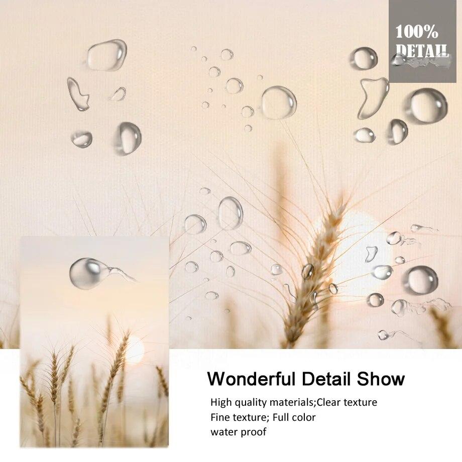 Бохо природный пейзаж озеро волна пальма фреска скандинавские постеры настенная живопись на холсте и принты картинки для декора гостиной