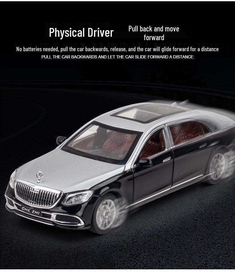 1:24 Mercedes-Benz Maybach S680 Alloy Model Car Ornament