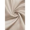 Women Satin Spaghetti Strap High Waist Solid Color Elegant Long A Line Dress