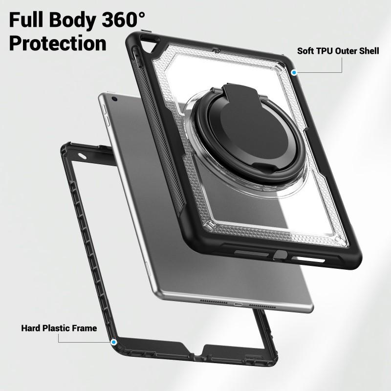 Magnetic Rotating Case IPad Air 11 Inch A16 With Shockproof Protection Stand Function Silicone Cover