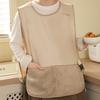 Vest Style Apron for Women Kitchen Cooking Smock with Handy Wipe