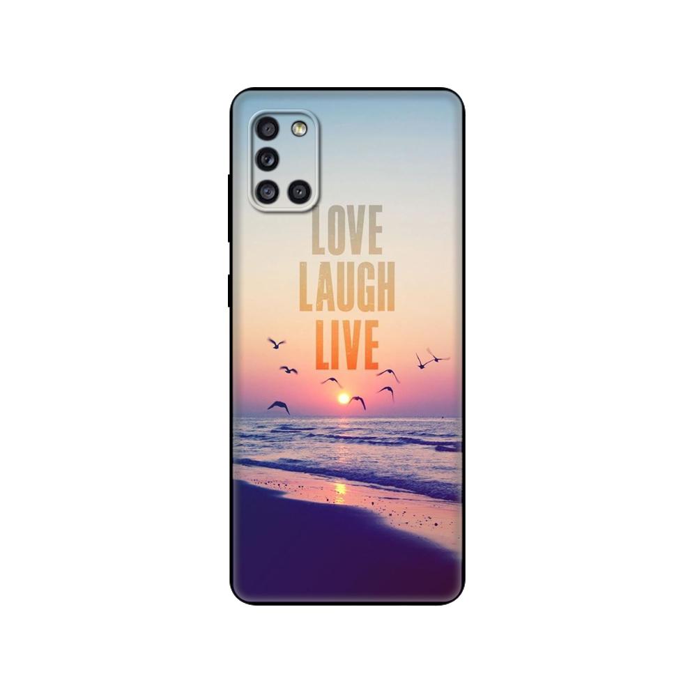 Чехол для Samsung Galaxy A31, мягкий силиконовый чехол для телефона Samsung A31 A 31 SM-A315F GalaxyA31, чехол-бампер 6,4 дюйма, черный чехол из ТПУ