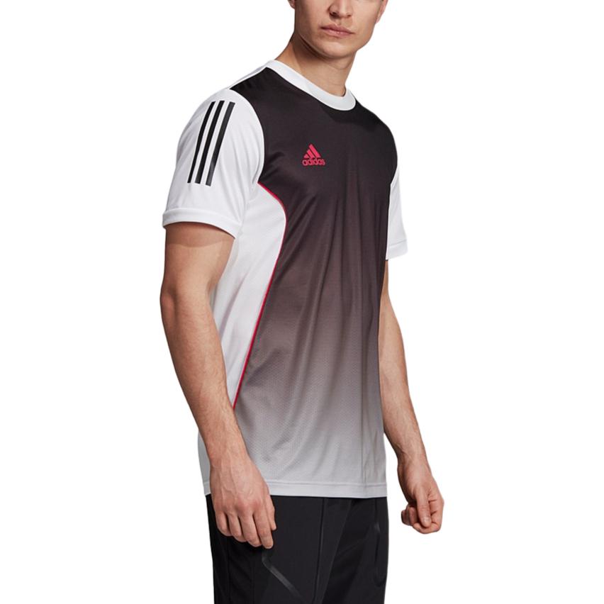 adidas Футболка мужская с коротким рукавом F50 Series X99 Logo, удобная, повседневная, белая EH5761