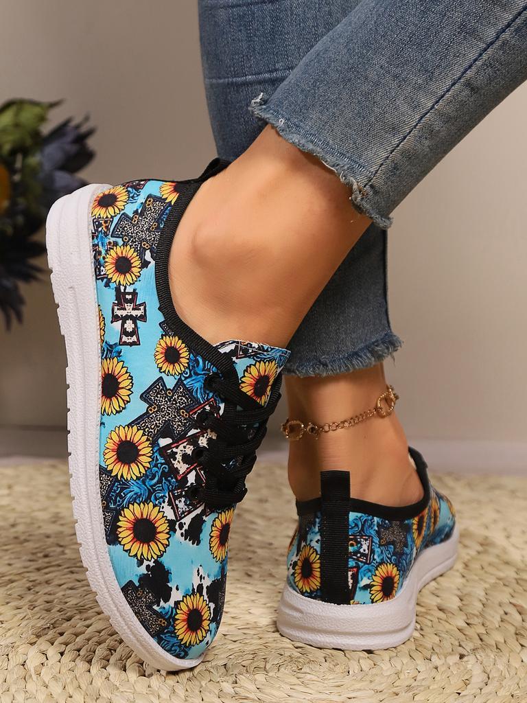 Модные женские туфли из вулканизированной кожи с круглым носком на плоской подошве для женщин, уличные туфли на шнуровке в стиле пэчворк, цветные туфли на плоской подошве с противоскользящей подошвой для женщин