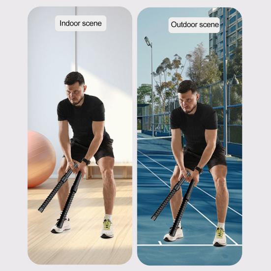 1/2 шт. Бесканатная боевая веревка, веревка для мышц рук, легкая, портативная, тренировка, силовая тренировка, нескользящая, для начинающих