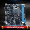 Материнская плата H61 с сокетом LGA1155 для процессоров I3/I5/I7, 16 ГБ Micro-ATX двухканальная DDR3 1066/1333/1600 МГц для настольного компьютера, основная плата