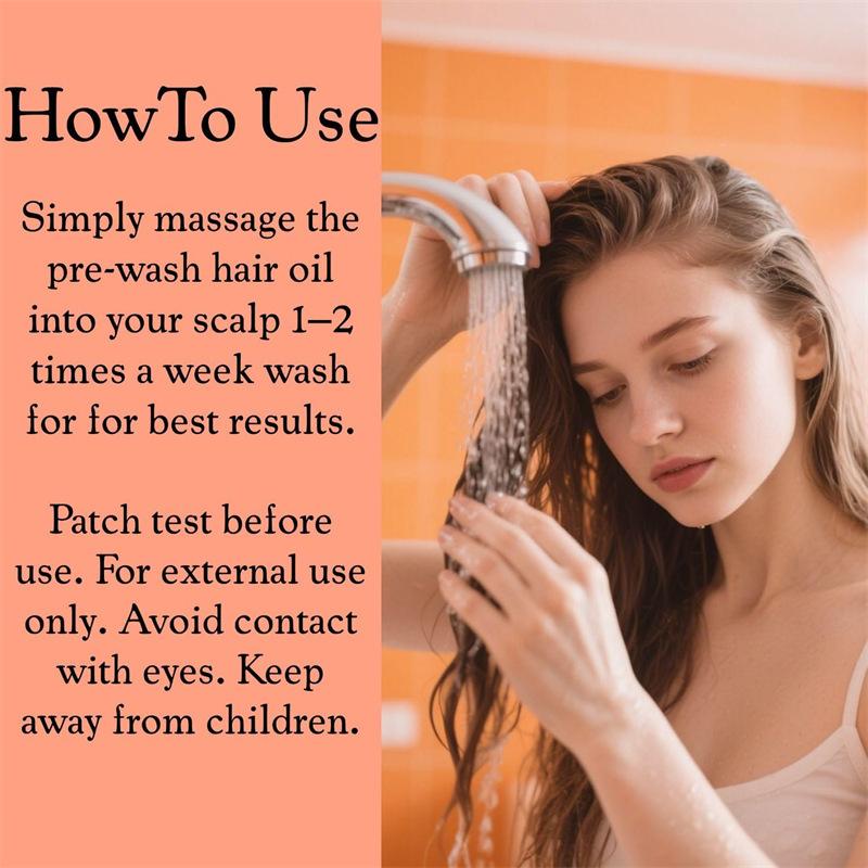 Hair Syrup Prewash Length Complex Moisturizing Smoothing Hair Treatment Nourishing Repair Dry Frizz Control Strengthen 150ml less