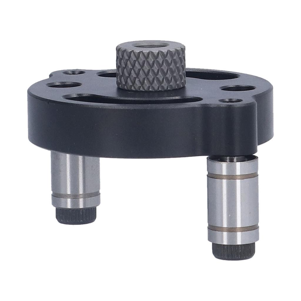 Hole Puncher Locator Vertical Aluminum Alloy Round Dowel Carpentry Drilling Positioner