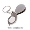 15X Folding Portable Keyring Magnifier Key Chain Magnifying  Glass Pocket Size Jewelry Loop Pocket Folding Magnifying Glass