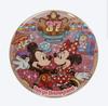 Mickey & Minnie Tin Badge [Tokyo Disneyland Exclusive] 37th Anniversary Fantasyland Disney Merchandise Souvenir