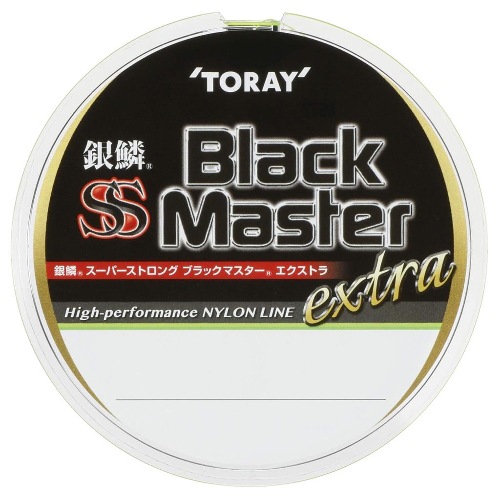 Леска нейлоновая Toray Ginrin Super Strong Black Master Extra, 150 м, Размер 3, Лаймовый