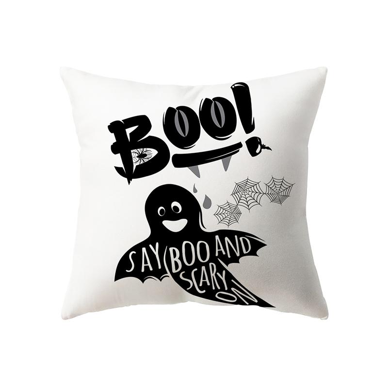 Хэллоуин тема ужас тыква ведьма принт узор наволочка дома гостиная диван украшения квадратная подушка наволочка
