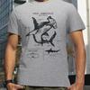 Hammerhead Shark Anatomy Shark Lover T-Shirt Summer Men Street Boy Loose Oversized Casual Fashion Tees
