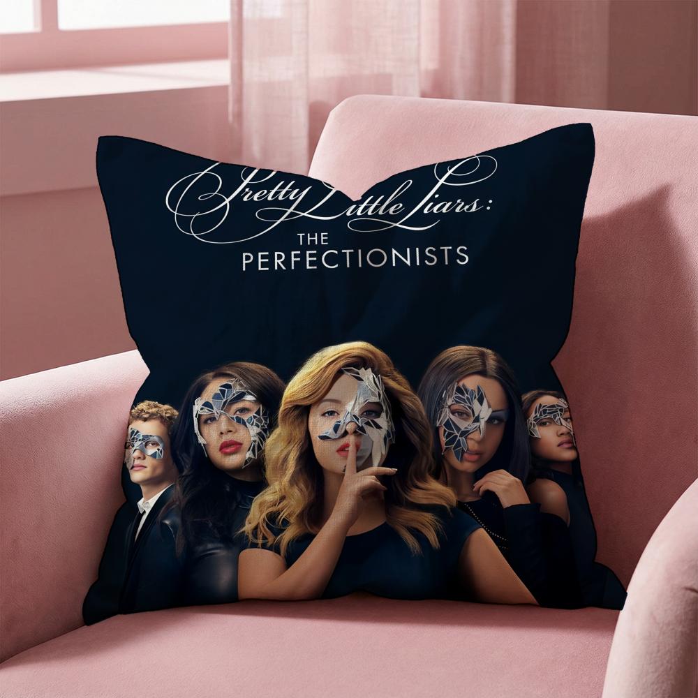 Новая наволочка P-Pretty Little Liars для подушки, многоцелевая, для дома и автомобиля - Двусторонняя, мягкая и прочная для ежедневного использования