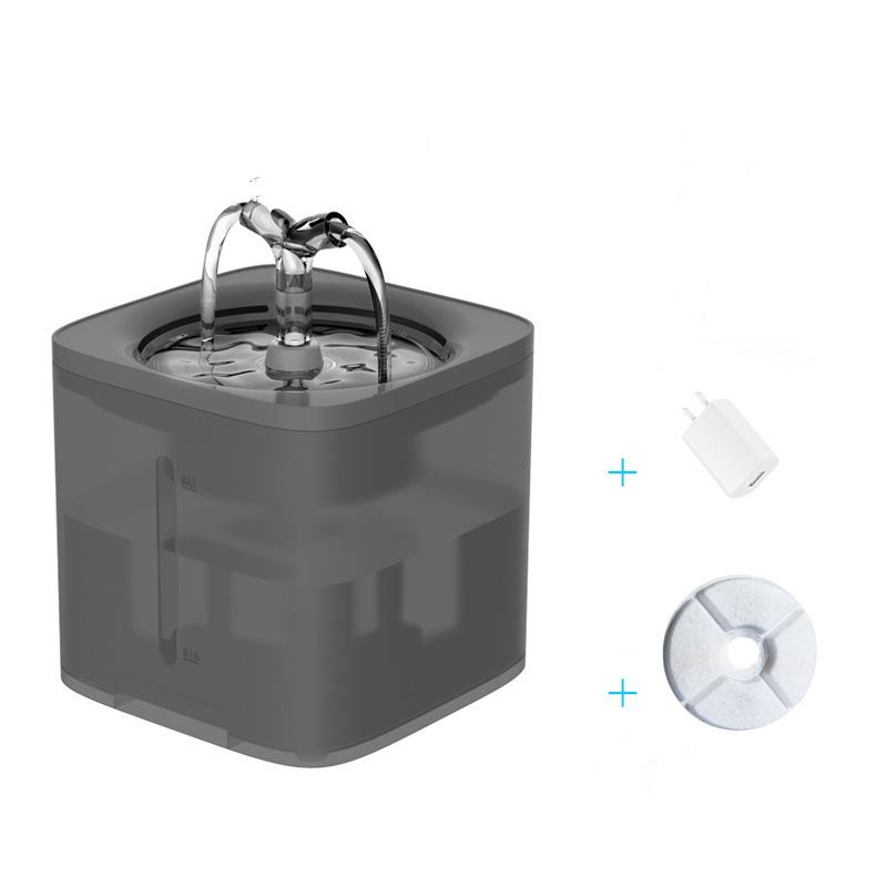 Новое обновление, 2 л, автоматический фонтанчик для воды для домашних животных, фильтр, дозатор, кормушка, умная поилка для кошек, миска для воды, котенок, щенок, собака, питьевые принадлежности