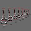 3 мм-23 мм внутренний диаметр направляющая для удочки коробка для снастей аксессуары глаз керамический комплект для ремонта наконечника кольца