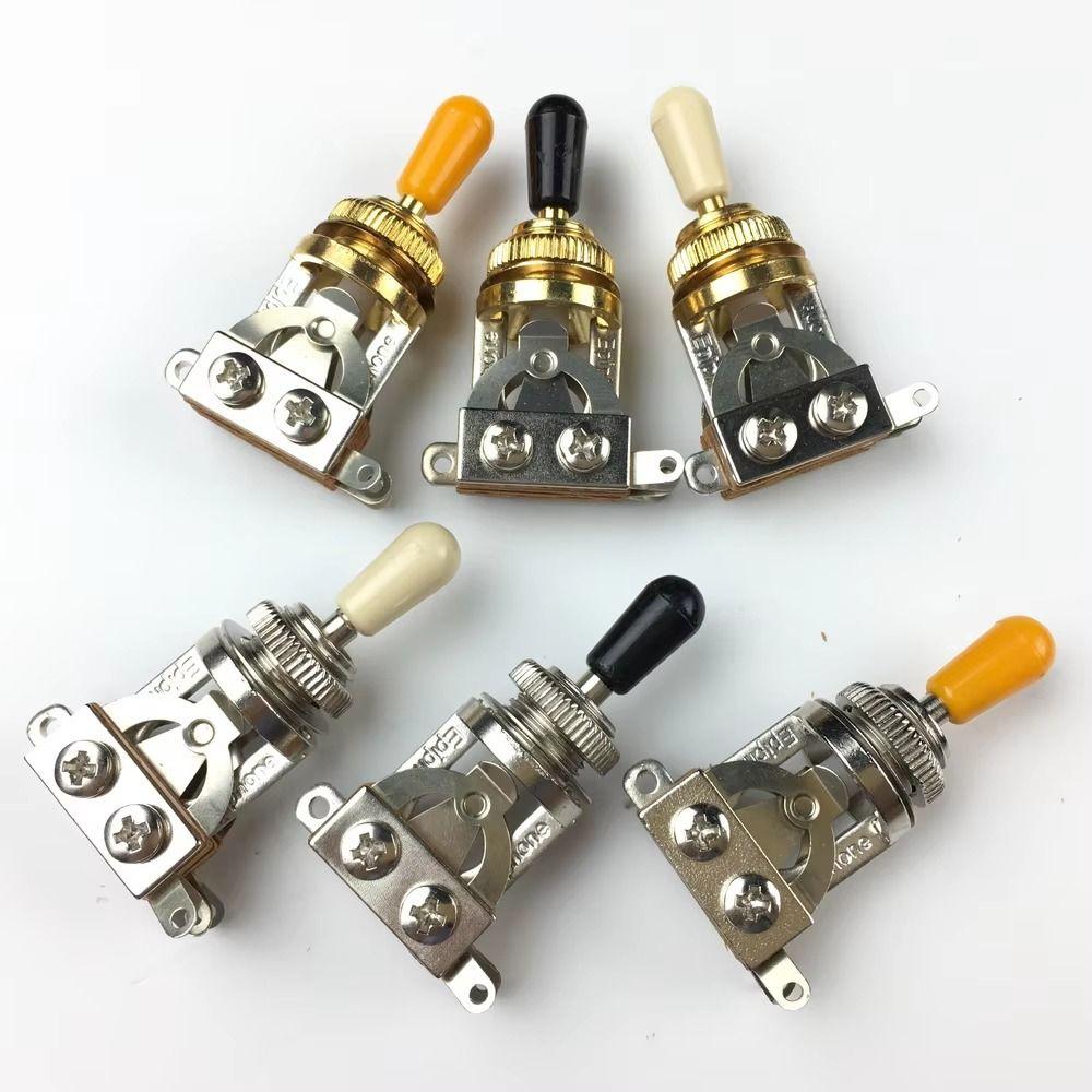 Stable Contact Electric Guitar Toggle Switch 3 Way Toggle Switch  Electric Guitar Accessories