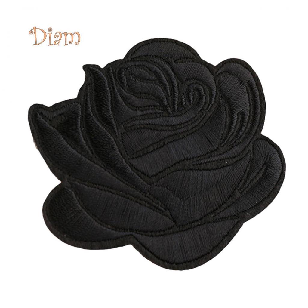 Lachepper значок в виде розы, железная нашивка, украшение, цветок, сумка, шляпа, аппликация, аксессуары для одежды, аксессуары