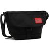 Сумка через плечо из нейлона Messenger Flap, черная 1603FZP blk [Manhattan Portage] Мужская женская [Товар]