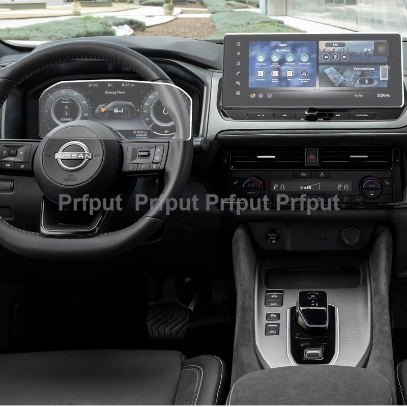 Tempered glass screen protector film For Nissan Qashqai J12 2025 12.3 inch Car infotainment  radio Navigation Qashqai e Power