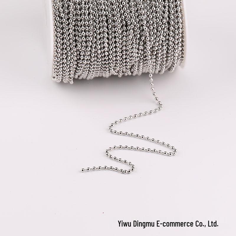 Рулон шариковой цепочки 2,4 мм для рекламы или маркировки