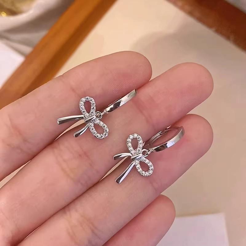 Серьги-кольца из стерлингового серебра 925 пробы: 2025 Современный Нишевый Дизайн - Элегантный и Роскошный для Женщин