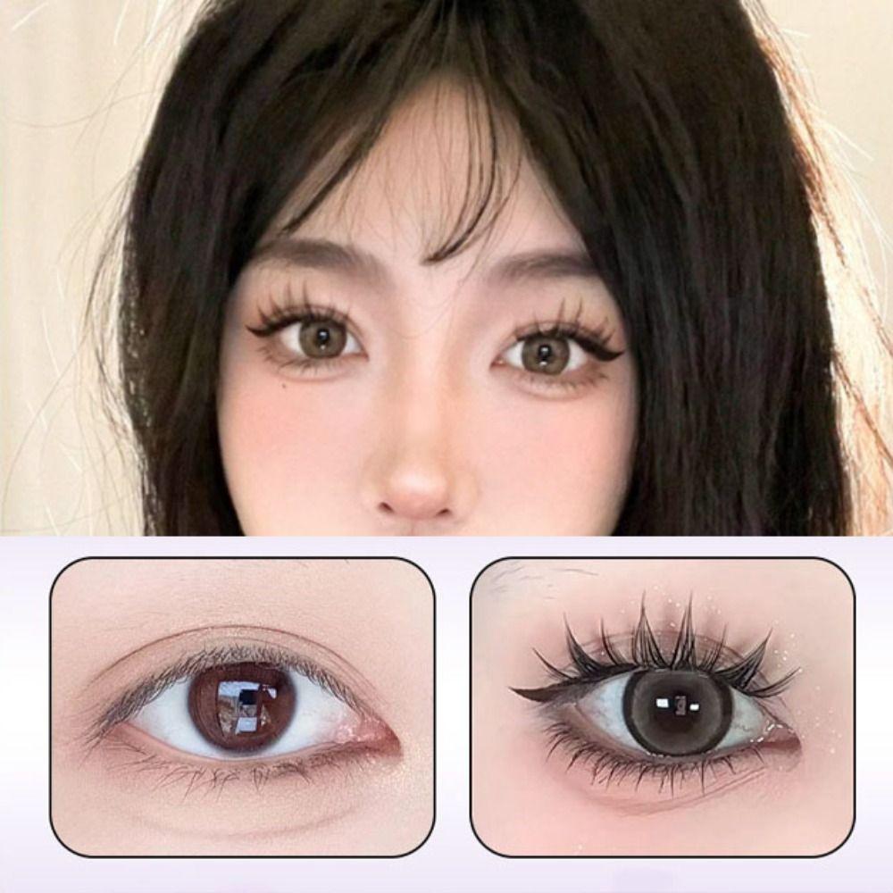 Soft Self-adhesive False Eyelashes DIY Segmented Eyelashes Bundles Glue-Free Fake Lashes  Make Up
