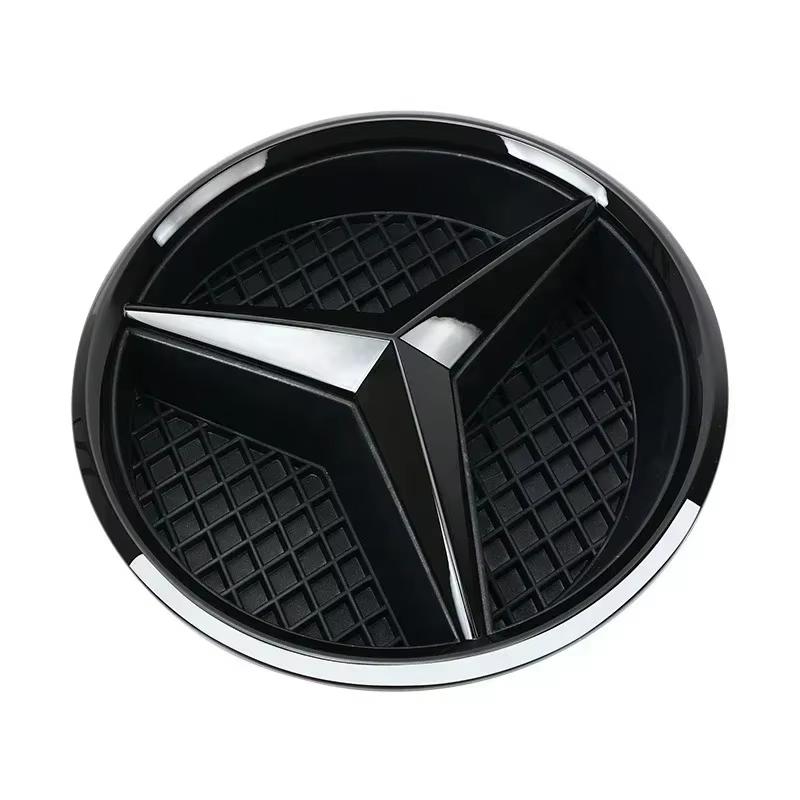 OFK3 Car Grill Emblem Star Badge Car Front Grill Logo For Mercedes Benz W205 A B C W204 W213 GLA GLK CLA CLS SLK W253 Car ornaments