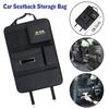 Car Seatback Organizer Anti-Kick Pad Trunk Storage Bag Accessories For Renault Koleos Kadjar Scenic Megane Sandero Grand Sill Gu A14