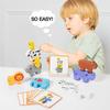 Stacking Layer Wooden Animal Stacking Block Montessori Educational Toys  Montessori Training