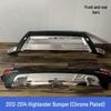 Защита переднего бампера и обвес для Toyota Highlander (Модели 2018-2024 гг.)