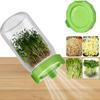 4pcs PP Mason Jar Sprouting Lid Mesh Sprout Cover Bean Seed Sprout Lid  Crop Germination