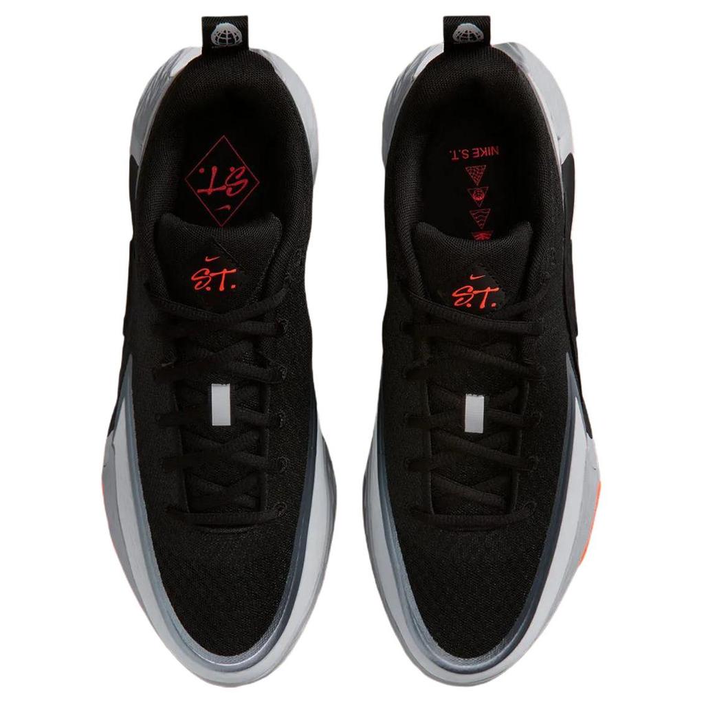 Nike ST Glow Черный Волк Серый Ярко-Алый Мужские Кроссовки Волк-Серый-Ярко-Алый-Полностью-Оранжевый II2284-005