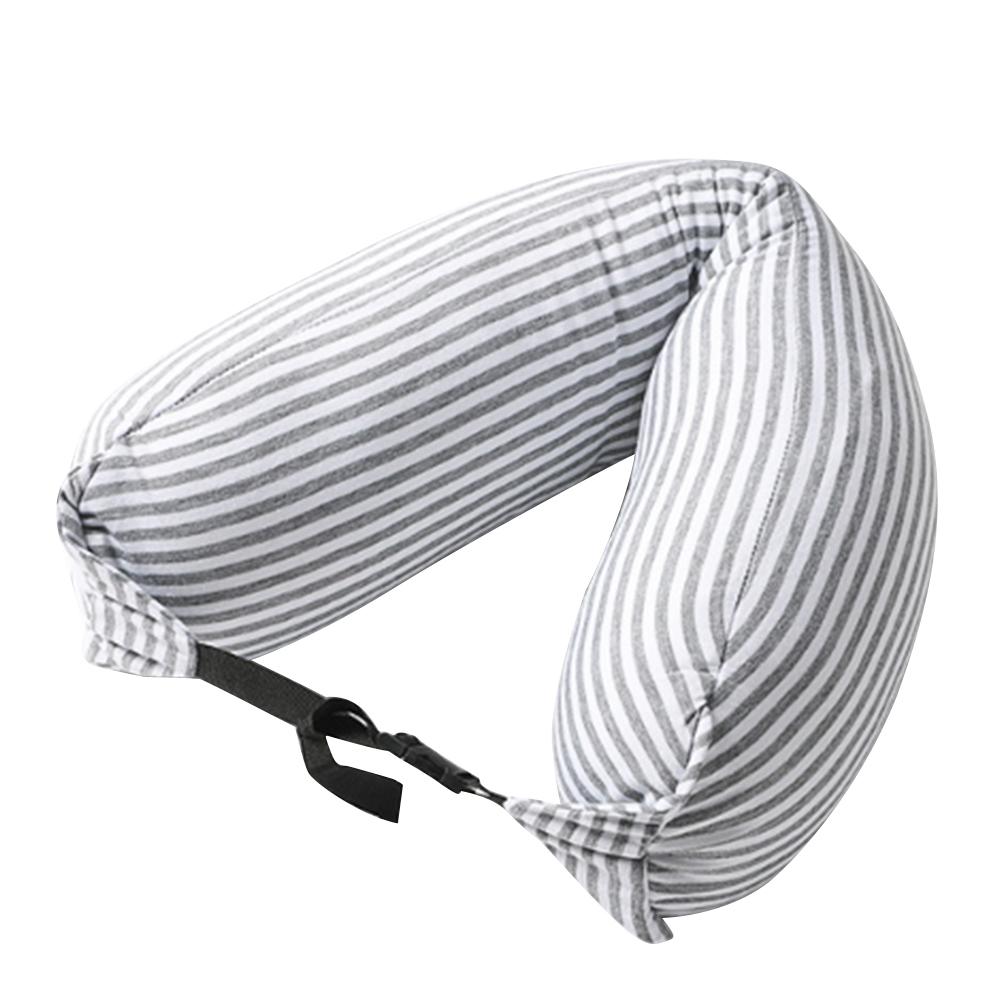 Набивная подушка для шеи Дорожная подушка для шеи с капюшоном Легкая набивная подушка для шеи Наволочка для подушки для шеи для дорожных принадлежностей