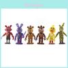 Захватывающий набор из 6 фигурок Fnaf Five Nights At Freddy's для увлеченных фанатов