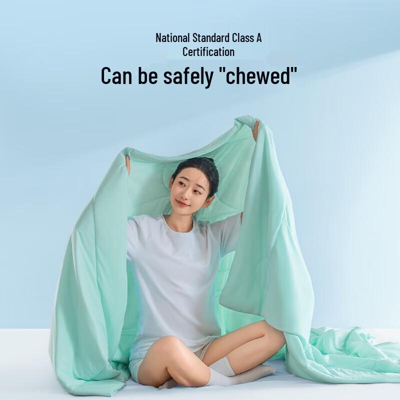 Bijiaman Double-Sided Silky Cooling Summer Quilt