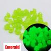 25/100/300pcs Garden Decor Luminous Stones Glow In Dark Decorative Pebbles Outdoor Fish Tank Decoration Pebble Rocks Aquarium Mix Color