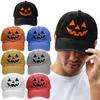 Halloween Hat Baseball Cap Embroidery Halloween Sun Hat Unisex Baseball Hat for Men and Women